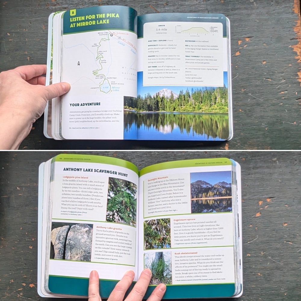 Oregon & Washington 50 Hikes with Kids book by Wendy Gorton, Like New - Picture 7 of 10